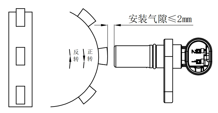 Spool Position Sensor,Speed sensor