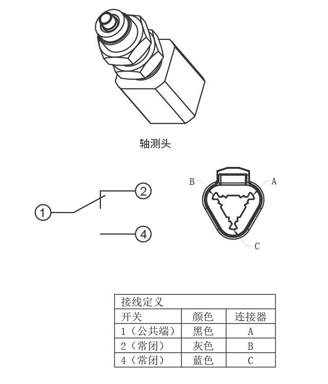 轉速傳感器 閥芯位置傳感器 閥芯位移傳感器